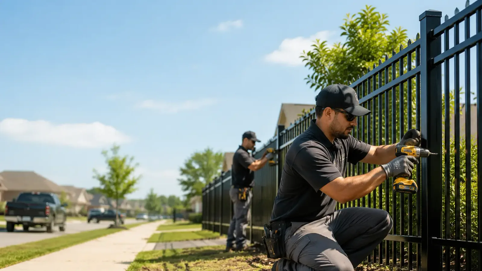 Metal Fence Installation in Circle Pines, MN